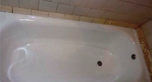 Реставрация ванны жидким акрилом | Румянцево