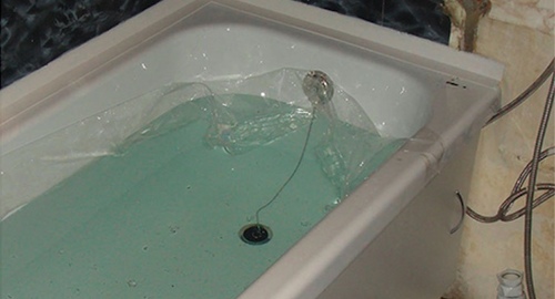 Установкой акрилового вкладыша | Румянцево